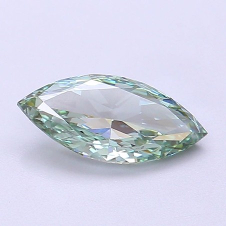 Diament laboratoryjny o barwie fantazyjnej markiza, 1.04ct, VVS2, Fancy Intense Green, IGI LG758560286