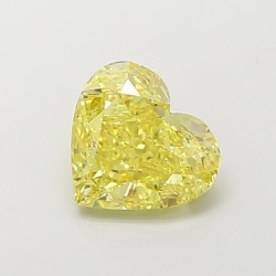 Diament laboratoryjny o barwie fantazyjnej serce, 2.78ct, VVS2, Fancy Intense Yellow, IGI LG746510076