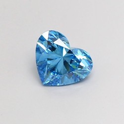 Diament laboratoryjny o barwie fantazyjnej serce, 1.03ct, VVS2, Fancy Vivid Blue, IGI LG738518317