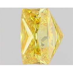 Diament laboratoryjny o barwie fantazyjnej szlif princess, 1.14ct, VVS1, Fancy Vivid Yellow, IGI LG519247631