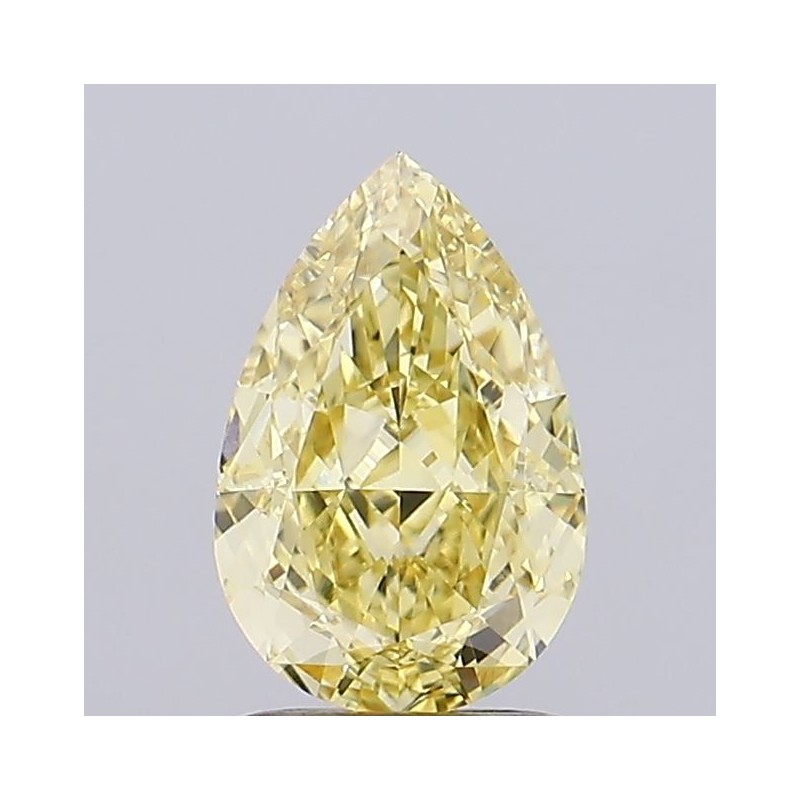 Diament laboratoryjny o barwie fantazyjnej szlif gruszkowy, 1.56ct, VVS2, Fancy Intense Yellow, IGI LG758583379 Diament laboratoryjny o barwie fantazyjnej szlif gruszkowy, 1.56ct, VVS2, Fancy Intense Yellow, IGI LG758583379