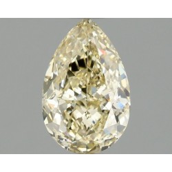Diament laboratoryjny o barwie fantazyjnej szlif gruszkowy, 1.08ct, VVS2, Fancy Yellow, IGI LG660496180
