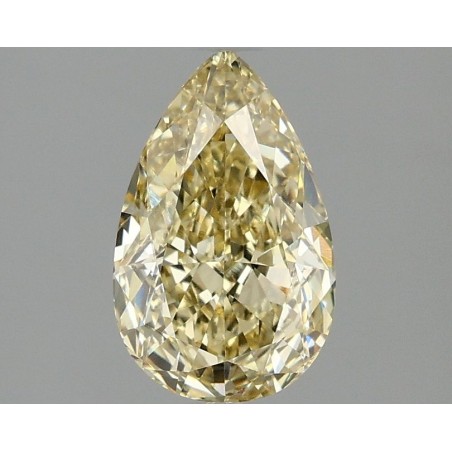 Diament laboratoryjny o barwie fantazyjnej szlif gruszkowy, 1.56ct, VVS2, Fancy Yellow, IGI LG663405743