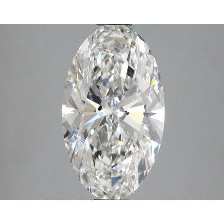 Diament laboratoryjny szlif owalny, 2.31ct, VVS2, F, IGI LG744504041
