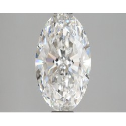 Diament laboratoryjny szlif owalny, 2.1ct, VVS2, D, IGI LG752534367