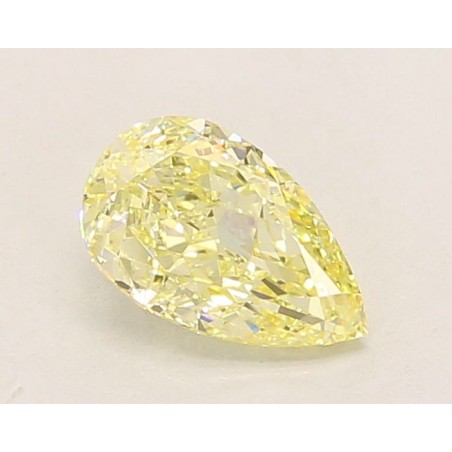 Diament laboratoryjny o barwie fantazyjnej szlif gruszkowy, 1.11ct, VVS2, Fancy Yellow, IGI LG760503326