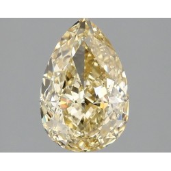 Diament laboratoryjny o barwie fantazyjnej szlif gruszkowy, 2.05ct, VVS2, Fancy Intense Yellow, IGI LG665459548
