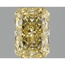 Diament laboratoryjny o barwie fantazyjnej radiant, 1.59ct, VVS2, Fancy Vivid Yellow, IGI LG669434784