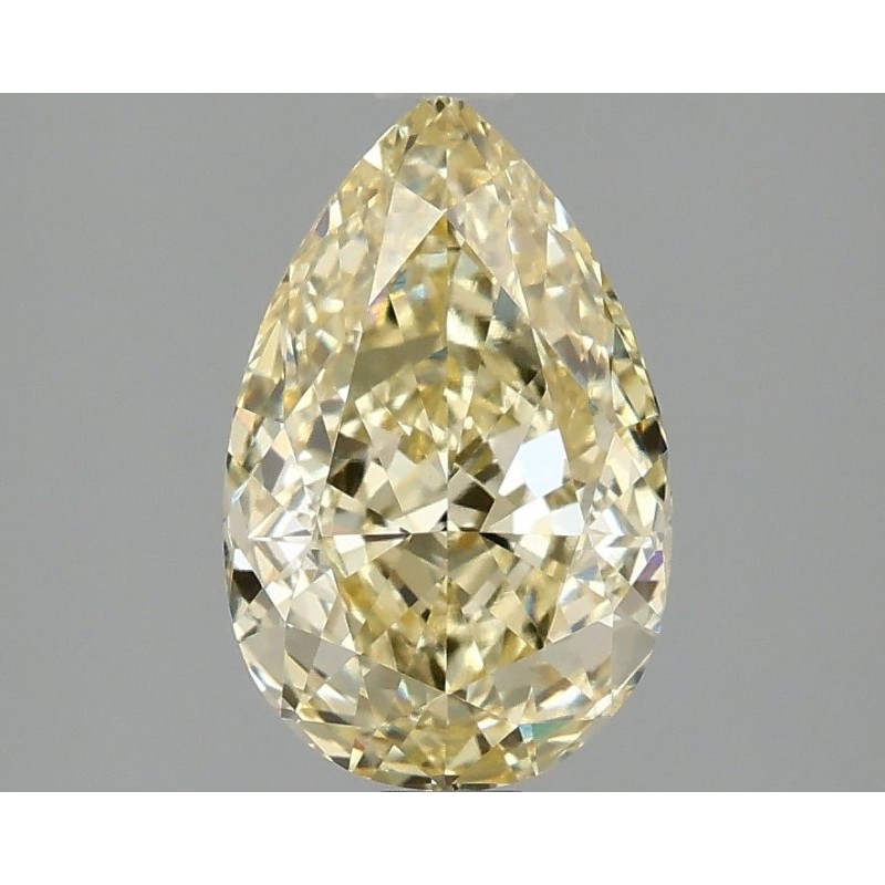 Diament laboratoryjny o barwie fantazyjnej szlif gruszkowy, 2.1ct, VVS2, Fancy Intense Yellow, IGI LG665459531 Diament laboratoryjny o barwie fantazyjnej szlif gruszkowy, 2.1ct, VVS2, Fancy Intense Yellow, IGI LG665459531