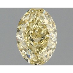 Diament laboratoryjny o barwie fantazyjnej szlif owalny, 1.1ct, VVS2, Fancy Yellow, IGI LG671409464