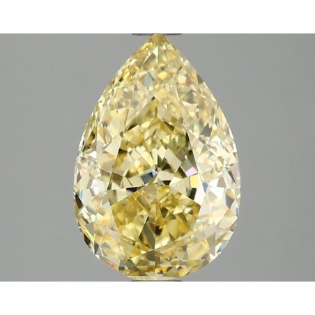 Diament laboratoryjny o barwie fantazyjnej szlif gruszkowy, 2.08ct, VVS2, Fancy Intense Yellow, IGI LG671440462