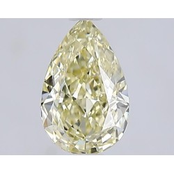 Diament laboratoryjny o barwie fantazyjnej szlif gruszkowy, 1.09ct, VVS2, Fancy Yellow, IGI LG710543600