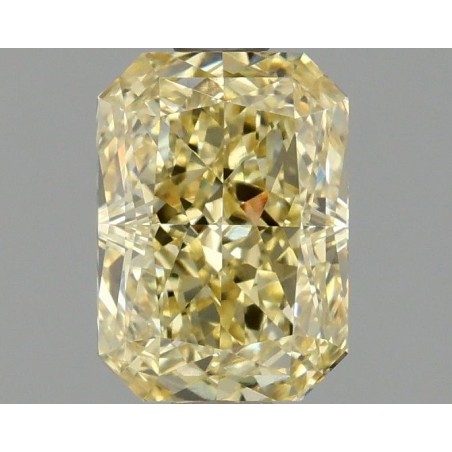 Diament laboratoryjny o barwie fantazyjnej radiant, 1.51ct, VVS2, Fancy Vivid Yellow, IGI LG674503481