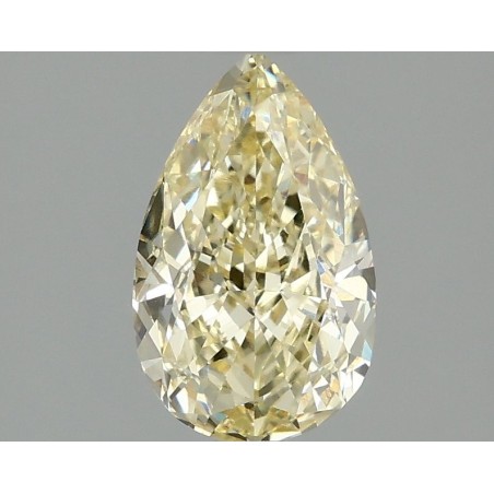 Diament laboratoryjny o barwie fantazyjnej szlif gruszkowy, 1.59ct, VVS2, Fancy Intense Yellow, IGI LG674554685