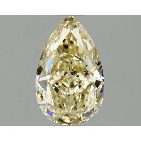 Diament laboratoryjny o barwie fantazyjnej szlif gruszkowy, 1.05ct, VVS2, Fancy Yellow, IGI LG675578373