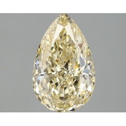 Diament laboratoryjny o barwie fantazyjnej szlif gruszkowy, 1.56ct, VVS2, Fancy Intense Yellow, IGI LG677527606