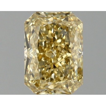 Diament laboratoryjny o barwie fantazyjnej radiant, 1.57ct, VVS2, Fancy Intense Yellow, IGI LG678596684