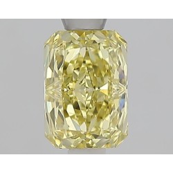 Diament laboratoryjny o barwie fantazyjnej radiant, 1.08ct, VVS2, Fancy Yellow, IGI LG733513674