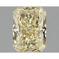 Diament laboratoryjny o barwie fantazyjnej radiant, 1.1ct, VVS2, Fancy Yellow, IGI LG681558752