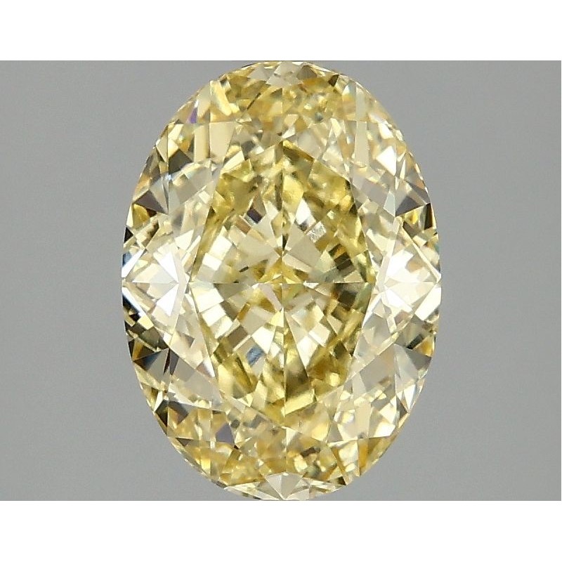 Diament laboratoryjny o barwie fantazyjnej szlif owalny, 2.05ct, VVS2, Fancy Intense Yellow, IGI LG687598532