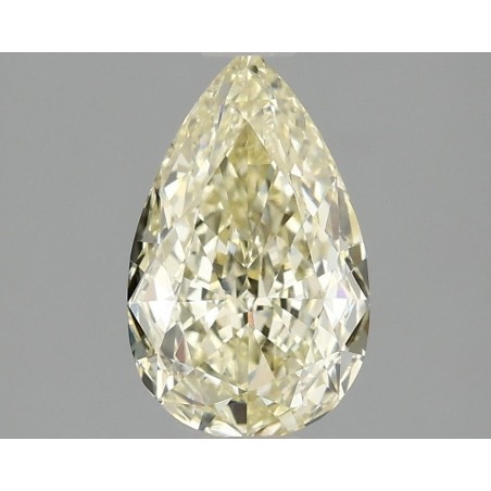 Diament laboratoryjny o barwie fantazyjnej szlif gruszkowy, 1.54ct, VVS2, Fancy Intense Yellow, IGI LG689542581