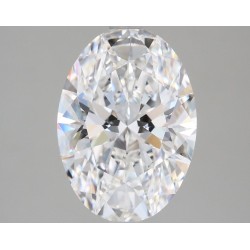 Diament laboratoryjny szlif owalny, 3ct, VVS1, F, IGI LG747511158