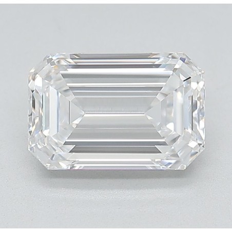 Diament laboratoryjny szlif szmaragdowy, 1.96ct, VVS2, D, IGI LG759521762