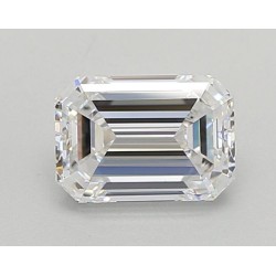 Diament laboratoryjny szlif szmaragdowy, 1.59ct, IF, D, IGI LG696528456