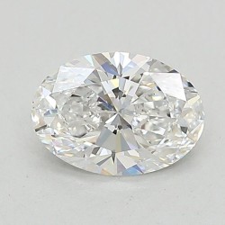 Diament laboratoryjny szlif owalny, 1ct, VVS2, D, IGI LG756553333