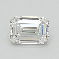 Diament laboratoryjny szlif szmaragdowy, 1.08ct, VVS1, D, IGI LG756553153