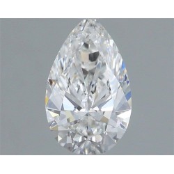 Diament szlif gruszkowy, 0.61ct, VVS2, F, GIA 7543292544