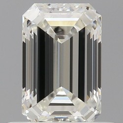 Diament szlif szmaragdowy, 0.72ct, VS1, I, GIA 6531894225