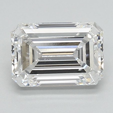 Diament laboratoryjny szlif szmaragdowy, 1.43ct, VVS2, E, IGI LG712577307