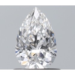 Diament szlif gruszkowy, 0.68ct, SI1, E, GIA 7548296464