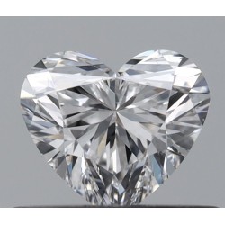 Diament serce, 0.4ct, VS2, D, GIA 6542295092