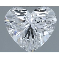 Diament serce, 0.71ct, VVS1, D, GIA 3535841580