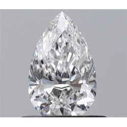 Diament szlif gruszkowy, 0.5ct, VS1, F, GIA 7543311925
