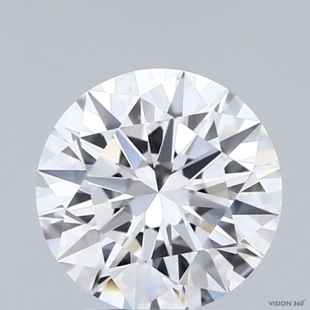 Diament laboratoryjny szlif okrągły, 2.5ct, VVS2, F, IGI LG756560529