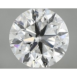 Diament szlif okrągły, 0.7ct, SI1, E, GIA 3535277635