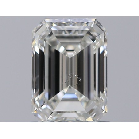 Diament szlif szmaragdowy, 1ct, SI1, I, GIA 7533187930
