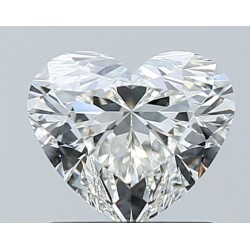 Diament serce, 0.91ct, VVS2, H, GIA 6545141299