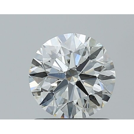 Diament szlif okrągły, 1ct, SI1, I, GIA 2517250610
