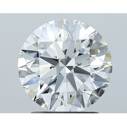 Diament szlif okrągły, 2ct, VVS1, G, HRD 250000311246