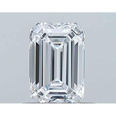 Diament szlif szmaragdowy, 0.51ct, VVS1, D, GIA 6233820912