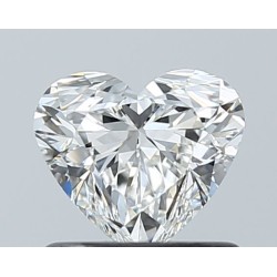 Diament serce, 0.73ct, VVS2, G, GIA 6233823499