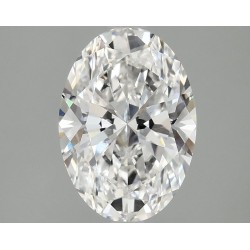 Diament laboratoryjny szlif owalny, 2.57ct, VVS2, E, IGI LG760534022
