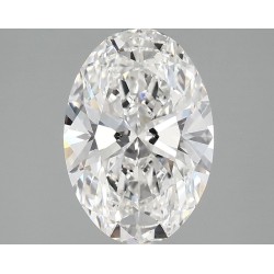 Diament laboratoryjny szlif owalny, 2ct, VVS2, E, IGI LG759531417