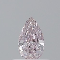 Diament o barwie fantazyjnej szlif gruszkowy, 0.31ct, VS2, Fancy Brownish Purplish Pink, GIA 5232495254