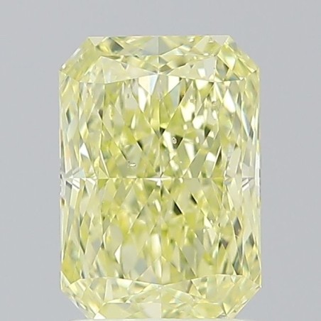 Diament o barwie fantazyjnej radiant, 1.53ct, SI2, Fancy Yellow, GIA 3545212410