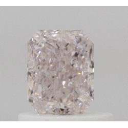 Diament o barwie fantazyjnej radiant, 0.63ct, VVS1, Light Pink, GIA 6515679455